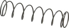 Value Collection - 0.3" OD, 0.02" Wire, 1-1/4" Free Length, Music Wire Compression Stock Springs Spring - 1.61 Lb Spring Rating - Eagle Tool & Supply
