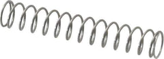 Value Collection - 0.3" OD, 0.026" Wire, 1-3/4" Free Length, Music Wire Compression Stock Springs Spring - 2.47 Lb Spring Rating - Eagle Tool & Supply