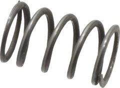 Value Collection - 0.3" OD, 0.032" Wire, 1/2" Free Length, Music Wire Compression Stock Springs Spring - 19.9 Lb Spring Rating - Eagle Tool & Supply