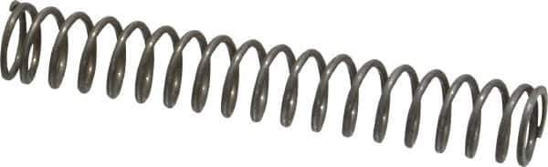 Value Collection - 0.3" OD, 0.032" Wire, 2" Free Length, Music Wire Compression Stock Springs Spring - 4.48 Lb Spring Rating - Eagle Tool & Supply
