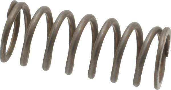 Value Collection - 0.3" OD, 0.035" Wire, 3/4" Free Length, Music Wire Compression Stock Springs Spring - 17.42 Lb Spring Rating - Eagle Tool & Supply