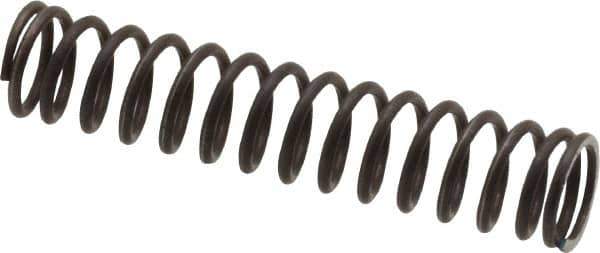 Value Collection - 0.3" OD, 0.035" Wire, 1-1/2" Free Length, Music Wire Compression Stock Springs Spring - 8.28 Lb Spring Rating - Eagle Tool & Supply