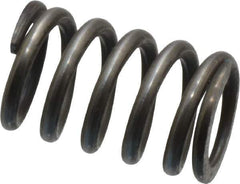 Value Collection - 0.3" OD, 0.041" Wire, 1/2" Free Length, Music Wire Compression Stock Springs Spring - 51.85 Lb Spring Rating - Eagle Tool & Supply