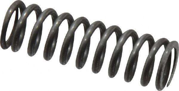 Value Collection - 0.3" OD, 0.041" Wire, 1" Free Length, Music Wire Compression Stock Springs Spring - 23.61 Lb Spring Rating - Eagle Tool & Supply