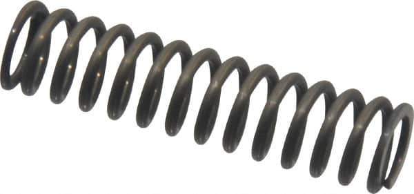 Value Collection - 0.3" OD, 0.041" Wire, 1-1/4" Free Length, Music Wire Compression Stock Springs Spring - 18.55 Lb Spring Rating - Eagle Tool & Supply
