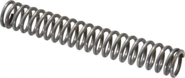 Value Collection - 0.3" OD, 0.041" Wire, 2" Free Length, Music Wire Compression Stock Springs Spring - 11.3 Lb Spring Rating - Eagle Tool & Supply