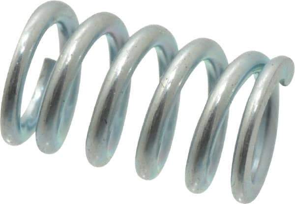 Value Collection - 0.3" OD, 0.047" Wire, 1/2" Free Length, Music Wire Compression Stock Springs Spring - 93.61 Lb Spring Rating - Eagle Tool & Supply