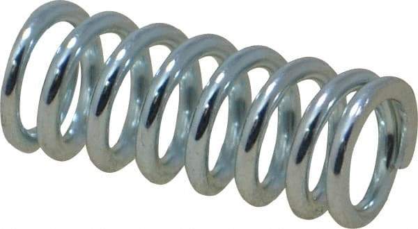 Value Collection - 0.3" OD, 0.047" Wire, 3/4" Free Length, Music Wire Compression Stock Springs Spring - 57.93 Lb Spring Rating - Eagle Tool & Supply