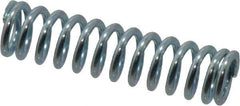Value Collection - 0.3" OD, 0.047" Wire, 1-1/4" Free Length, Music Wire Compression Stock Springs Spring - 32.87 Lb Spring Rating - Eagle Tool & Supply