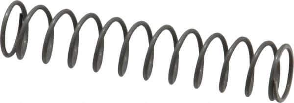 Value Collection - 0.36" OD, 0.032" Wire, 1-3/4" Free Length, Music Wire Compression Stock Springs Spring - 3.94 Lb Spring Rating - Eagle Tool & Supply