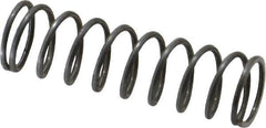 Value Collection - 0.36" OD, 0.035" Wire, 1-1/4" Free Length, Music Wire Compression Stock Springs Spring - 7.35 Lb Spring Rating - Eagle Tool & Supply