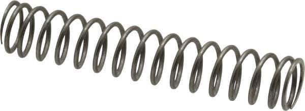Value Collection - 0.36" OD, 0.035" Wire, 2" Free Length, Music Wire Compression Stock Springs Spring - 4.19 Lb Spring Rating - Eagle Tool & Supply