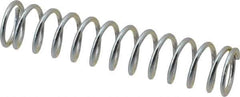 Value Collection - 0.36" OD, 0.041" Wire, 1-3/4" Free Length, Music Wire Compression Stock Springs Spring - 9.09 Lb Spring Rating - Eagle Tool & Supply
