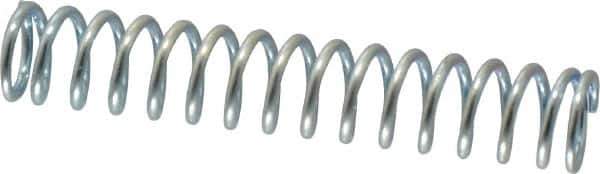 Value Collection - 0.36" OD, 0.047" Wire, 2" Free Length, Music Wire Compression Stock Springs Spring - 13.23 Lb Spring Rating - Eagle Tool & Supply