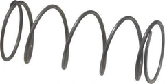 Value Collection - 0.42" OD, 0.028" Wire, 1" Free Length, Music Wire Compression Stock Springs Spring - 3.54 Lb Spring Rating - Eagle Tool & Supply
