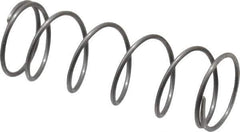 Value Collection - 0.42" OD, 0.028" Wire, 1-1/4" Free Length, Music Wire Compression Stock Springs Spring - 2.8 Lb Spring Rating - Eagle Tool & Supply