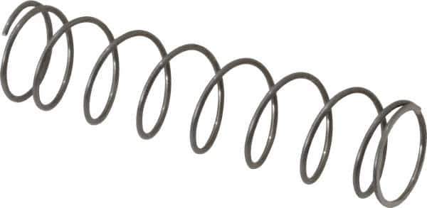 Value Collection - 0.42" OD, 0.028" Wire, 1-3/4" Free Length, Music Wire Compression Stock Springs Spring - 1.97 Lb Spring Rating - Eagle Tool & Supply