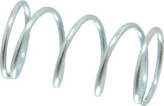 Value Collection - 0.42" OD, 0.035" Wire, 3/4" Free Length, Music Wire Compression Stock Springs Spring - 10.16 Lb Spring Rating - Eagle Tool & Supply