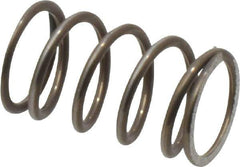 Value Collection - 0.42" OD, 0.041" Wire, 3/4" Free Length, Music Wire Compression Stock Springs Spring - 17.67 Lb Spring Rating - Eagle Tool & Supply