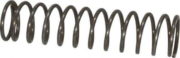 Value Collection - 0.42" OD, 0.041" Wire, 1-3/4" Free Length, Music Wire Compression Stock Springs Spring - 7.07 Lb Spring Rating - Eagle Tool & Supply