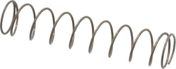 Value Collection - 0.42" OD, 0.047" Wire, 1/2" Free Length, Music Wire Compression Stock Springs Spring - 47.07 Lb Spring Rating - Eagle Tool & Supply