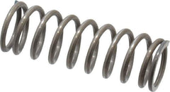 Value Collection - 0.42" OD, 0.047" Wire, 1-1/4" Free Length, Music Wire Compression Stock Springs Spring - 16.53 Lb Spring Rating - Eagle Tool & Supply
