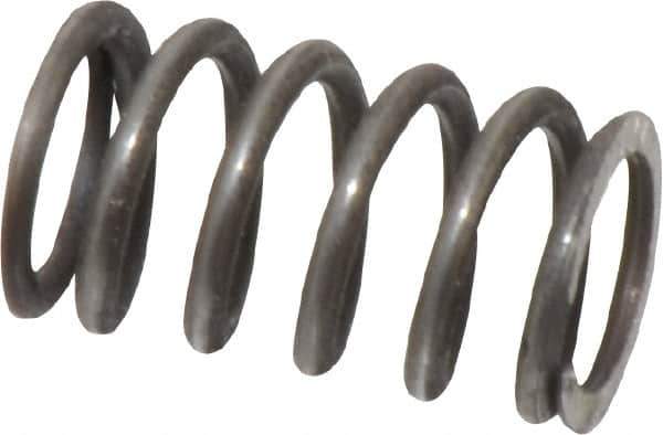 Value Collection - 0.42" OD, 0.054" Wire, 3/4" Free Length, Music Wire Compression Stock Springs Spring - 50.16 Lb Spring Rating - Eagle Tool & Supply