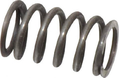 Value Collection - 0.42" OD, 0.054" Wire, 3/4" Free Length, Music Wire Compression Stock Springs Spring - 50.16 Lb Spring Rating - Eagle Tool & Supply