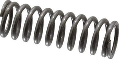 Value Collection - 0.42" OD, 0.054" Wire, 1-1/4" Free Length, Music Wire Compression Stock Springs Spring - 28.2 Lb Spring Rating - Eagle Tool & Supply