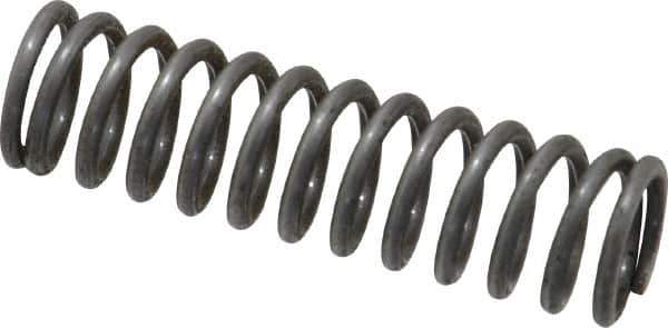 Value Collection - 0.42" OD, 0.054" Wire, 1-1/2" Free Length, Music Wire Compression Stock Springs Spring - 23.13 Lb Spring Rating - Eagle Tool & Supply