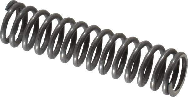 Value Collection - 0.42" OD, 0.054" Wire, 1-3/4" Free Length, Music Wire Compression Stock Springs Spring - 19.61 Lb Spring Rating - Eagle Tool & Supply