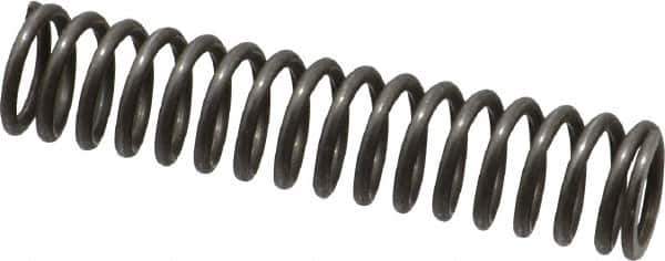 Value Collection - 0.42" OD, 0.054" Wire, 2" Free Length, Music Wire Compression Stock Springs Spring - 17.02 Lb Spring Rating - Eagle Tool & Supply