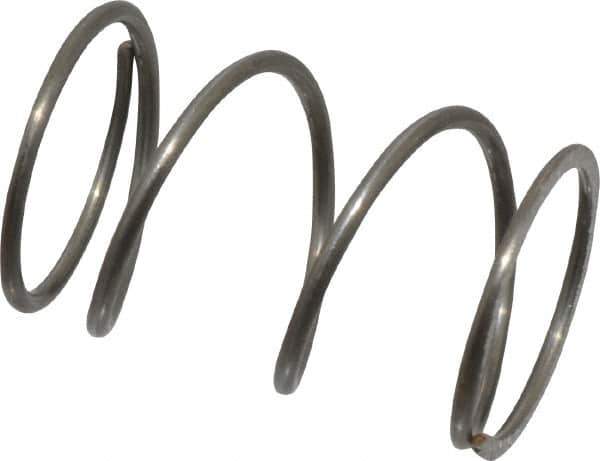 Value Collection - 0.48" OD, 0.035" Wire, 3/4" Free Length, Music Wire Compression Stock Springs Spring - 8.53 Lb Spring Rating - Eagle Tool & Supply