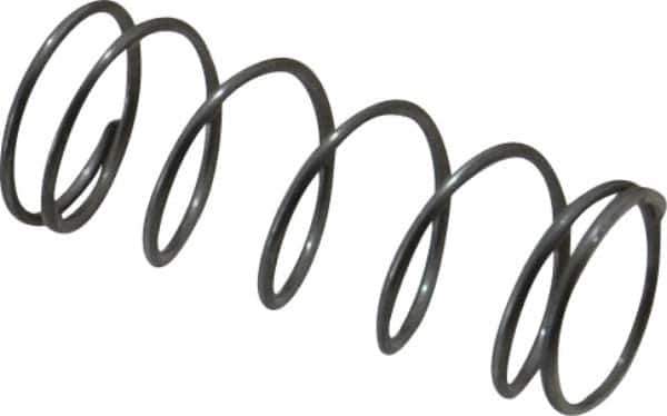 Value Collection - 0.48" OD, 0.035" Wire, 1-1/4" Free Length, Music Wire Compression Stock Springs Spring - 4.91 Lb Spring Rating - Eagle Tool & Supply