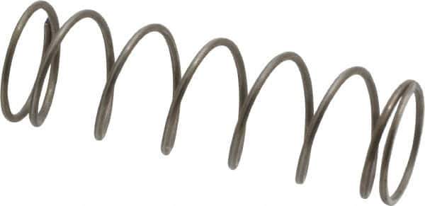 Value Collection - 0.48" OD, 0.035" Wire, 1-1/2" Free Length, Music Wire Compression Stock Springs Spring - 4.05 Lb Spring Rating - Eagle Tool & Supply