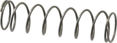 Value Collection - 0.48" OD, 0.035" Wire, 1-3/4" Free Length, Music Wire Compression Stock Springs Spring - 3.45 Lb Spring Rating - Eagle Tool & Supply