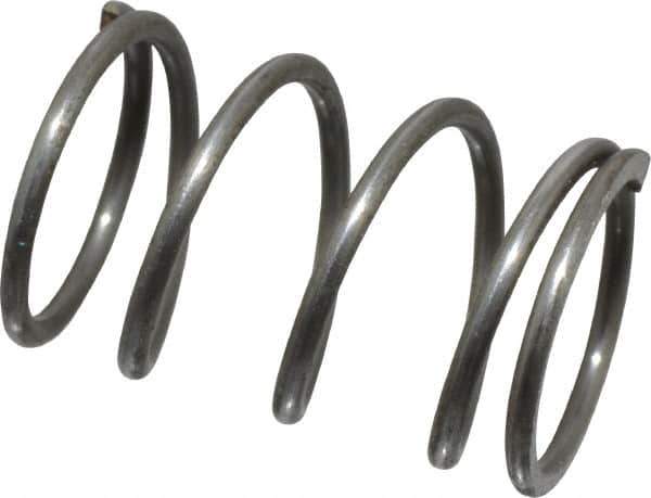 Value Collection - 0.48" OD, 0.041" Wire, 3/4" Free Length, Music Wire Compression Stock Springs Spring - 14.47 Lb Spring Rating - Eagle Tool & Supply