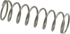 Value Collection - 0.48" OD, 0.041" Wire, 1-1/2" Free Length, Music Wire Compression Stock Springs Spring - 6.82 Lb Spring Rating - Eagle Tool & Supply