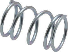 Value Collection - 0.48" OD, 0.047" Wire, 3/4" Free Length, Music Wire Compression Stock Springs Spring - 23.36 Lb Spring Rating - Eagle Tool & Supply