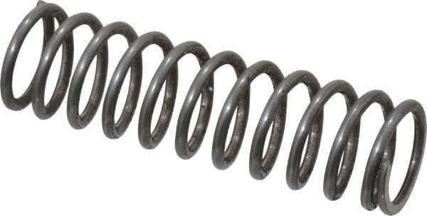 Value Collection - 0.48" OD, 0.054" Wire, 1-3/4" Free Length, Music Wire Compression Stock Springs Spring - 15.27 Lb Spring Rating - Eagle Tool & Supply
