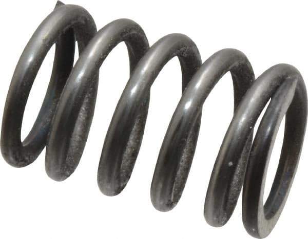Value Collection - 0.48" OD, 0.062" Wire, 3/4" Free Length, Music Wire Compression Stock Springs Spring - 67.46 Lb Spring Rating - Eagle Tool & Supply