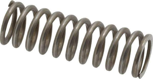 Value Collection - 0.48" OD, 0.062" Wire, 1-1/2" Free Length, Music Wire Compression Stock Springs Spring - 30.69 Lb Spring Rating - Eagle Tool & Supply