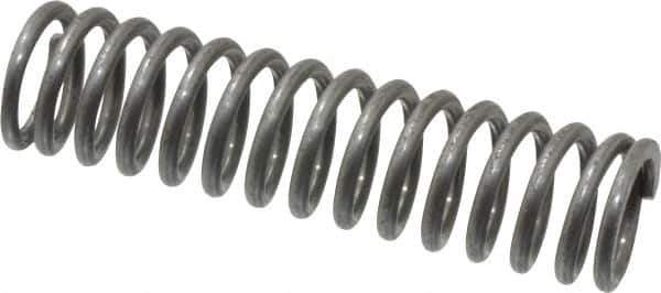 Value Collection - 0.48" OD, 0.062" Wire, 2" Free Length, Music Wire Compression Stock Springs Spring - 22.51 Lb Spring Rating - Eagle Tool & Supply