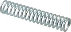 Value Collection - 0.6" OD, 0.072" Wire, 3" Free Length, Music Wire Compression Stock Springs Spring - 17.04 Lb Spring Rating - Eagle Tool & Supply