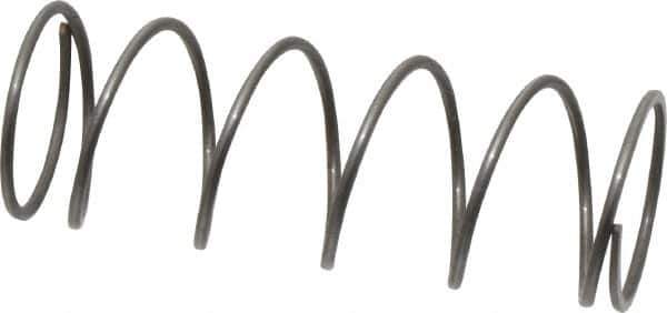 Value Collection - 0.72" OD, 0.047" Wire, 2" Free Length, Music Wire Compression Stock Springs Spring - 4.54 Lb Spring Rating - Eagle Tool & Supply