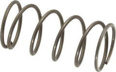 Value Collection - 0.72" OD, 0.054" Wire, 1-1/2" Free Length, Music Wire Compression Stock Springs Spring - 9.69 Lb Spring Rating - Eagle Tool & Supply