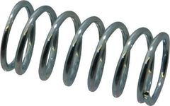 Value Collection - 0.72" OD, 0.072" Wire, 1-1/2" Free Length, Music Wire Compression Stock Springs Spring - 25.98 Lb Spring Rating - Eagle Tool & Supply