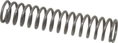 Value Collection - 0.72" OD, 0.08" Wire, 3-1/2" Free Length, Music Wire Compression Stock Springs Spring - 15.42 Lb Spring Rating - Eagle Tool & Supply