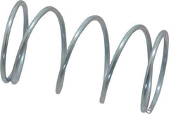 Value Collection - 0.85" OD, 0.054" Wire, 1-1/2" Free Length, Music Wire Compression Stock Springs Spring - 7.83 Lb Spring Rating - Eagle Tool & Supply