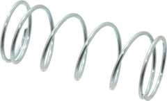 Value Collection - 0.85" OD, 0.054" Wire, 2" Free Length, Music Wire Compression Stock Springs Spring - 5.76 Lb Spring Rating - Eagle Tool & Supply